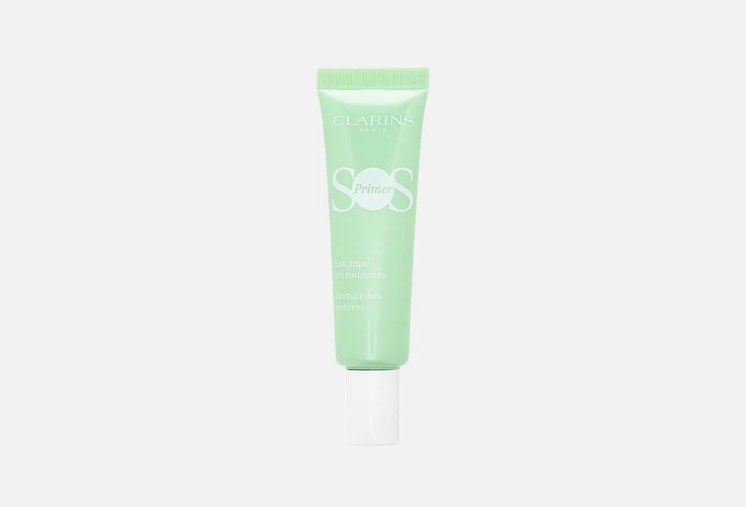 База под макияж Clarins SOS Primer, зеленая, 30 мл