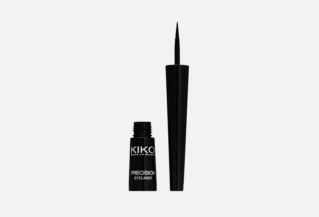 Жидкая подводка для глаз Kiko Milano, оттенок Black, 2,5 мл