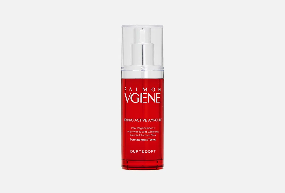 Увлажняющая сыворотка для лица Duft & Doft Salmon Vgene Hydro Active, 30 мл