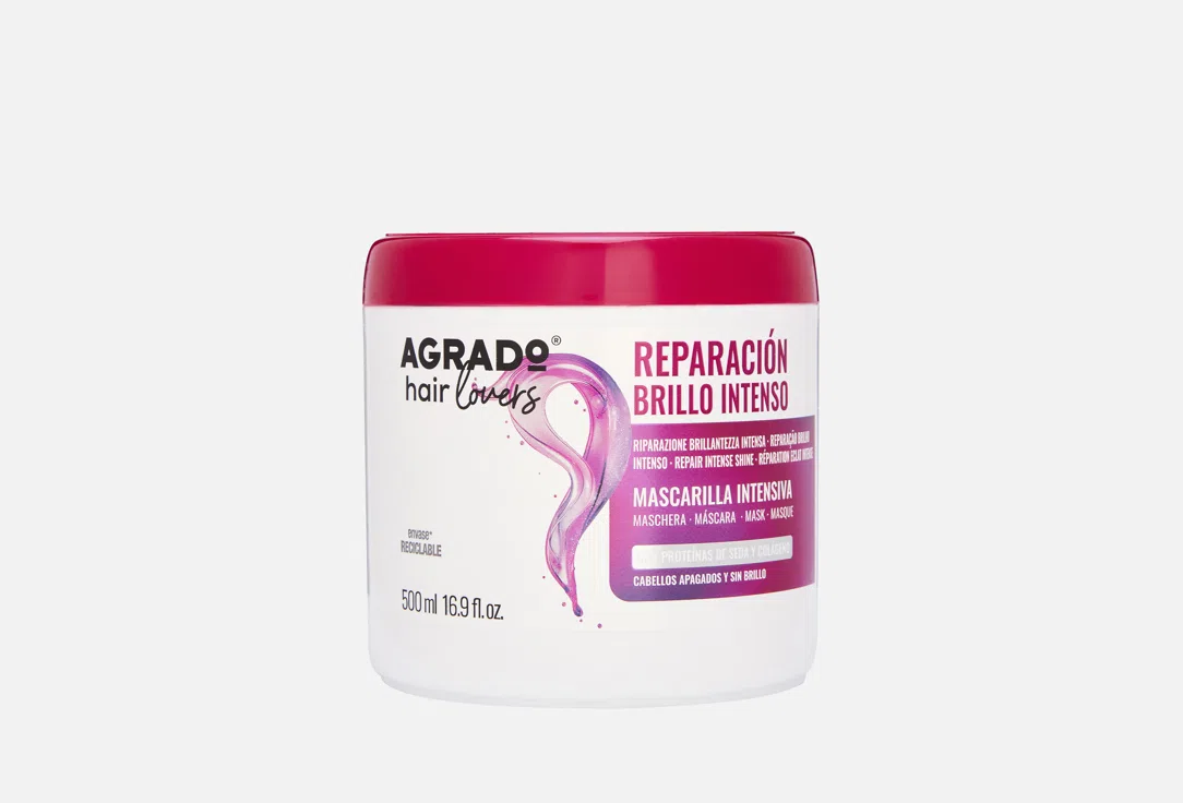 AGRADO Маска для волос Repair Intense Shine 500мл
