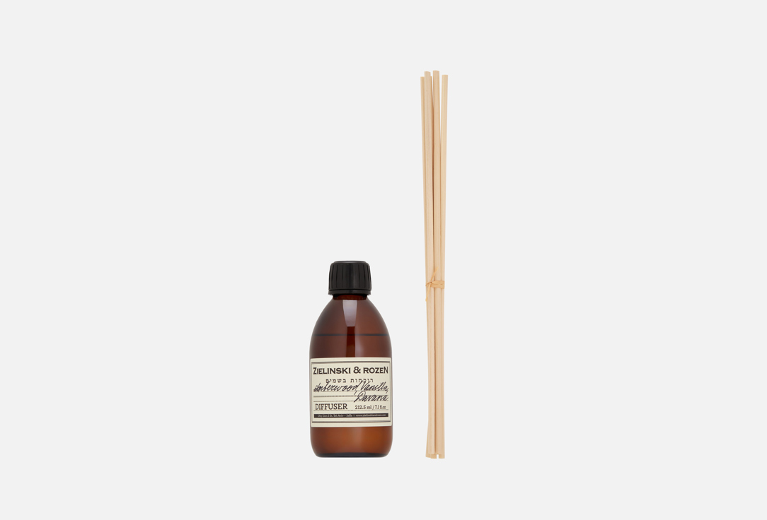 Аромадиффузор для дома ZIELINSKI & ROZEN Amberwood Vanilla Davana, 212,5 мл
