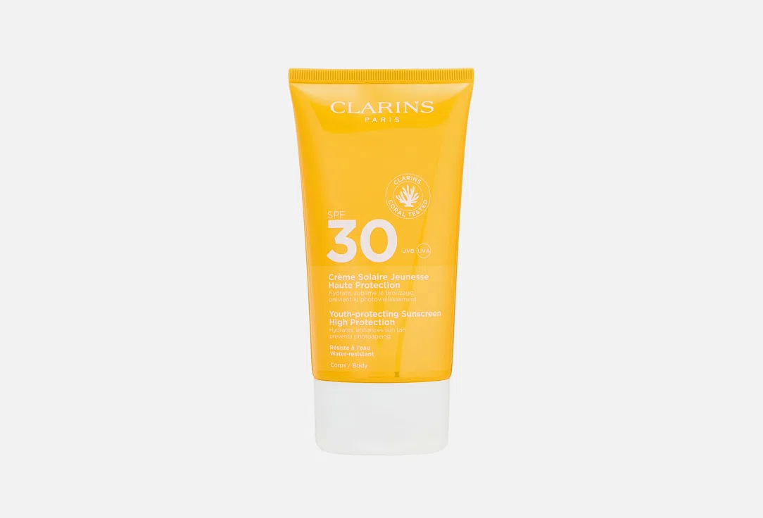 Солнцезащитный крем для тела Clarins Creme Solaire SPF 30, 150 мл