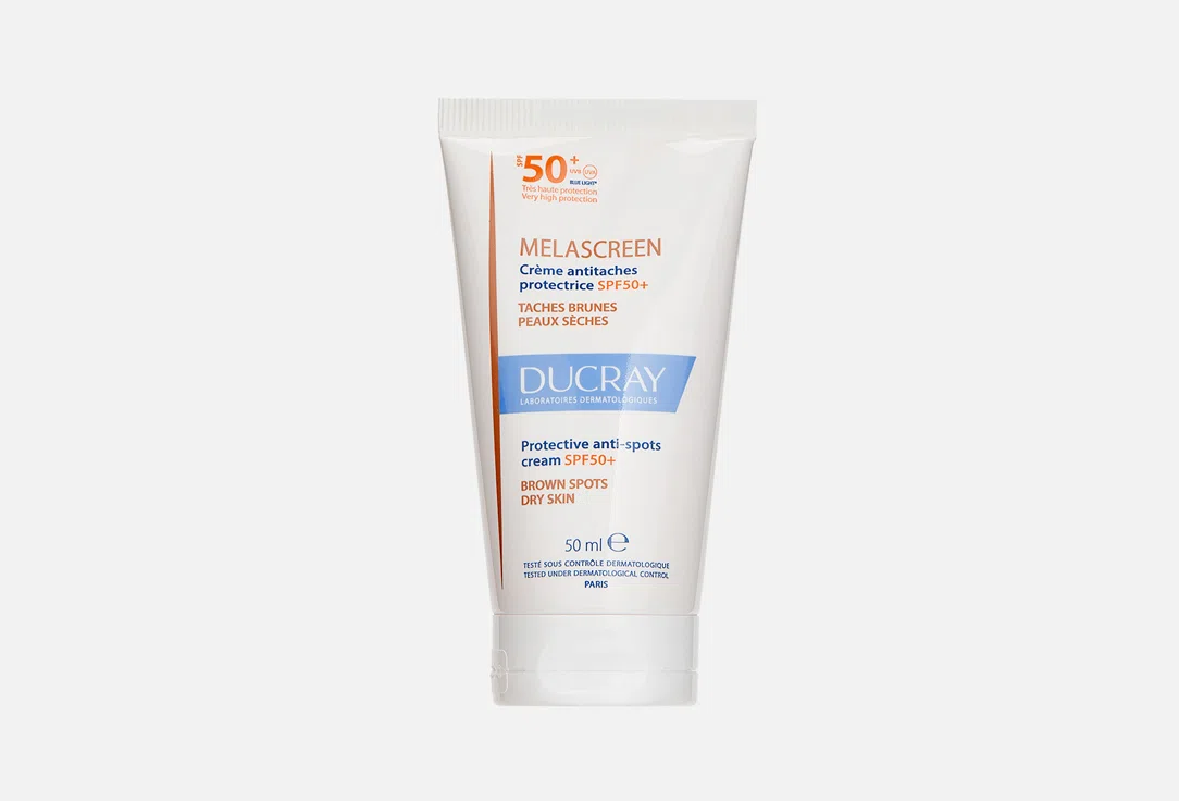 Защитный крем против пигментации с SPF50+ Ducray, 50 мл