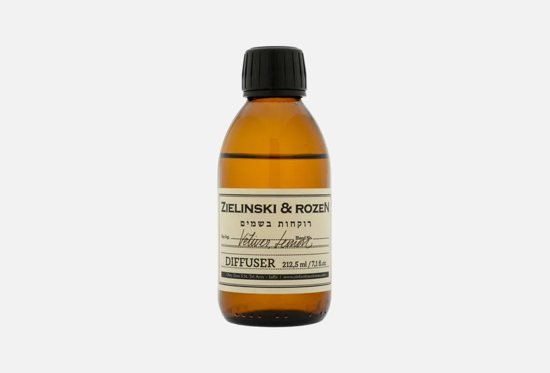 Аромадиффузор для дома ZIELINSKI & ROZEN Vetiver Lemon, 212,5 мл