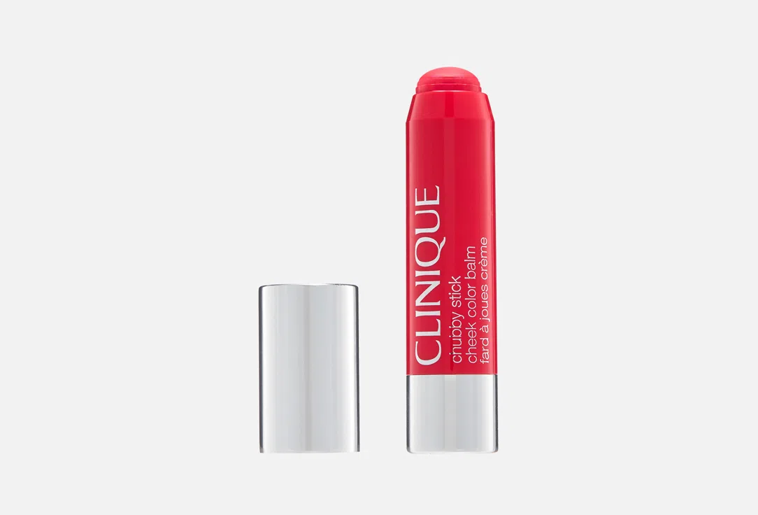 Кремовые румяна в стике Clinique Chubby Stick Cheek Colour Balm Ramp’d Up Rouge, 6 г