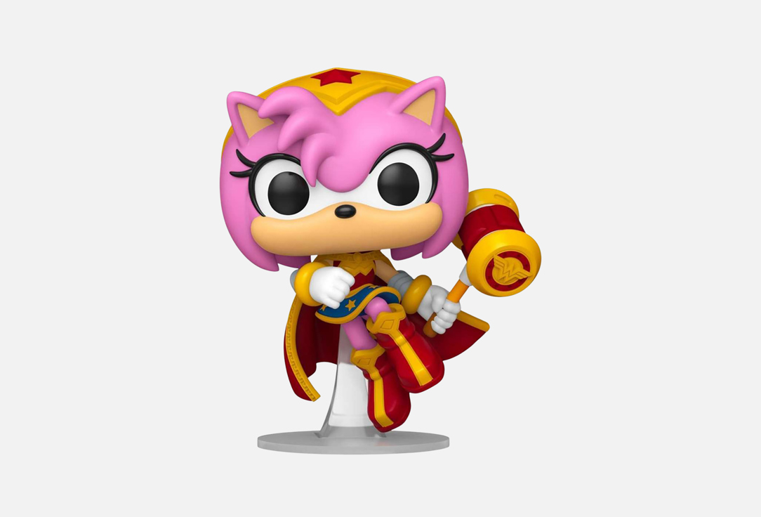 Коллекционная фигурка Funko Pop! DC x Sonic the Hedgehog Amy as Wonder Woman 595
