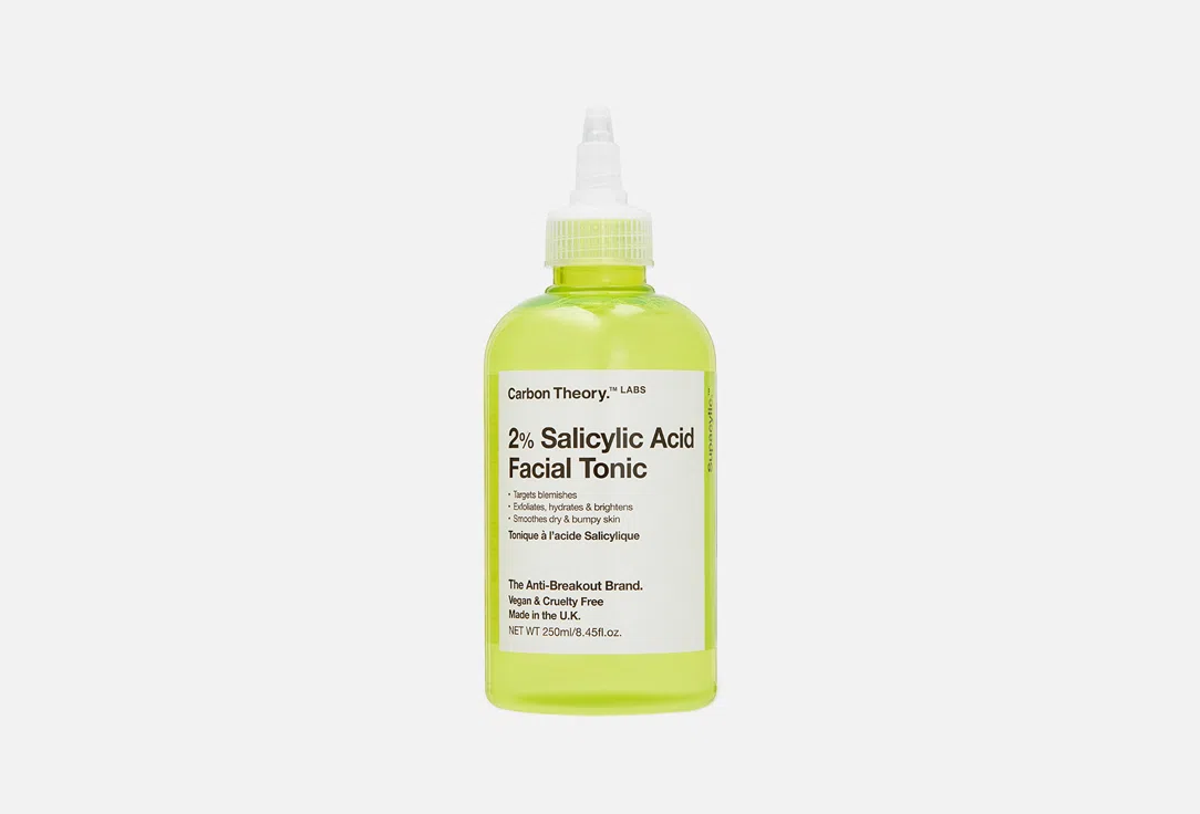 CARBON THEORY Тоник для лица 2% Salicylic Acid 250мл