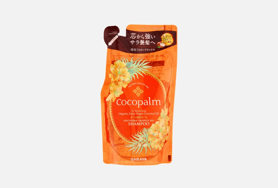 CocoPalm Шампунь-SPA для оздоровления волос и кожи головы наполнитель Южный Тропик 380мл