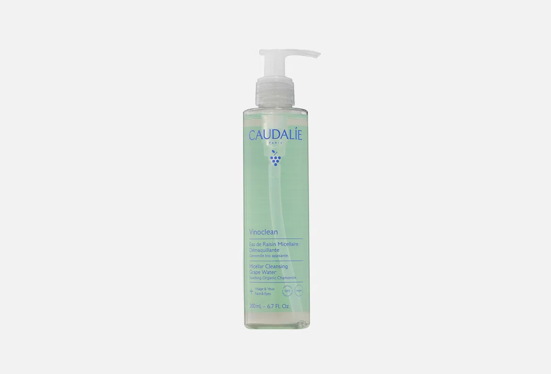Мицеллярная вода Caudalie Vinoclean, 200 мл