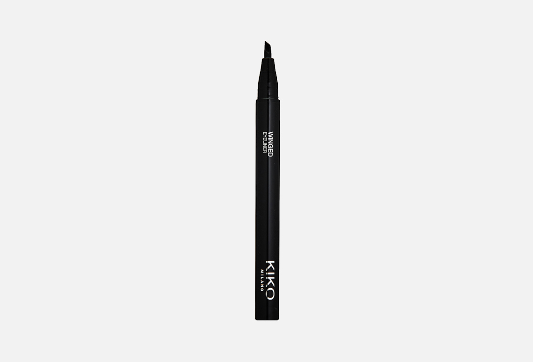 Подводка-фломастер для глаз Kiko Milano Winged, оттенок черный, 8 мл