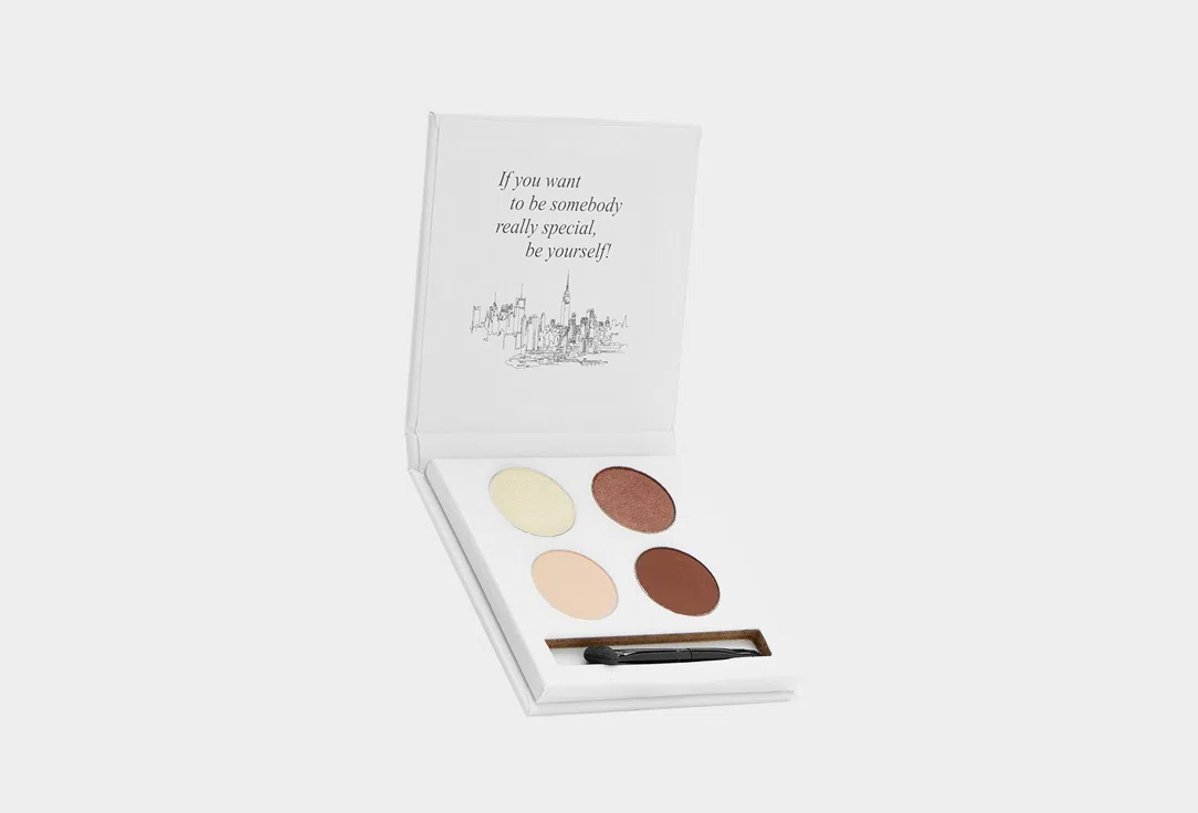Landa Branda Палетка теней 4 тона natural shine