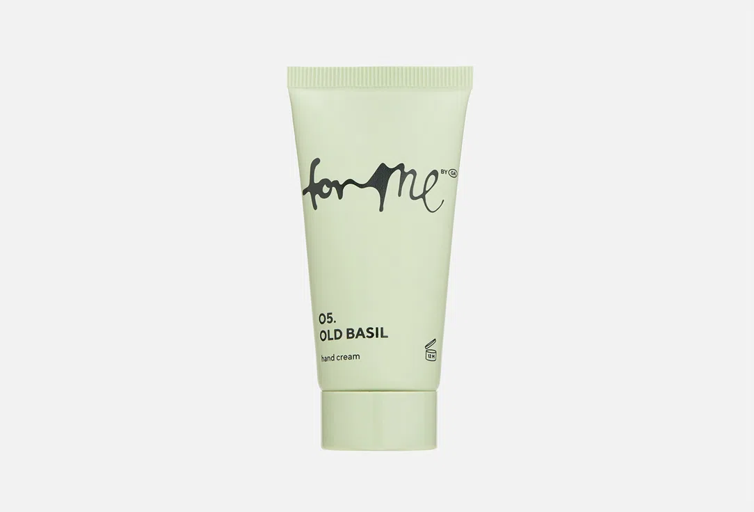 Крем для рук парфюмированный FOR ME by gold apple 05 Old Basil, 30 мл