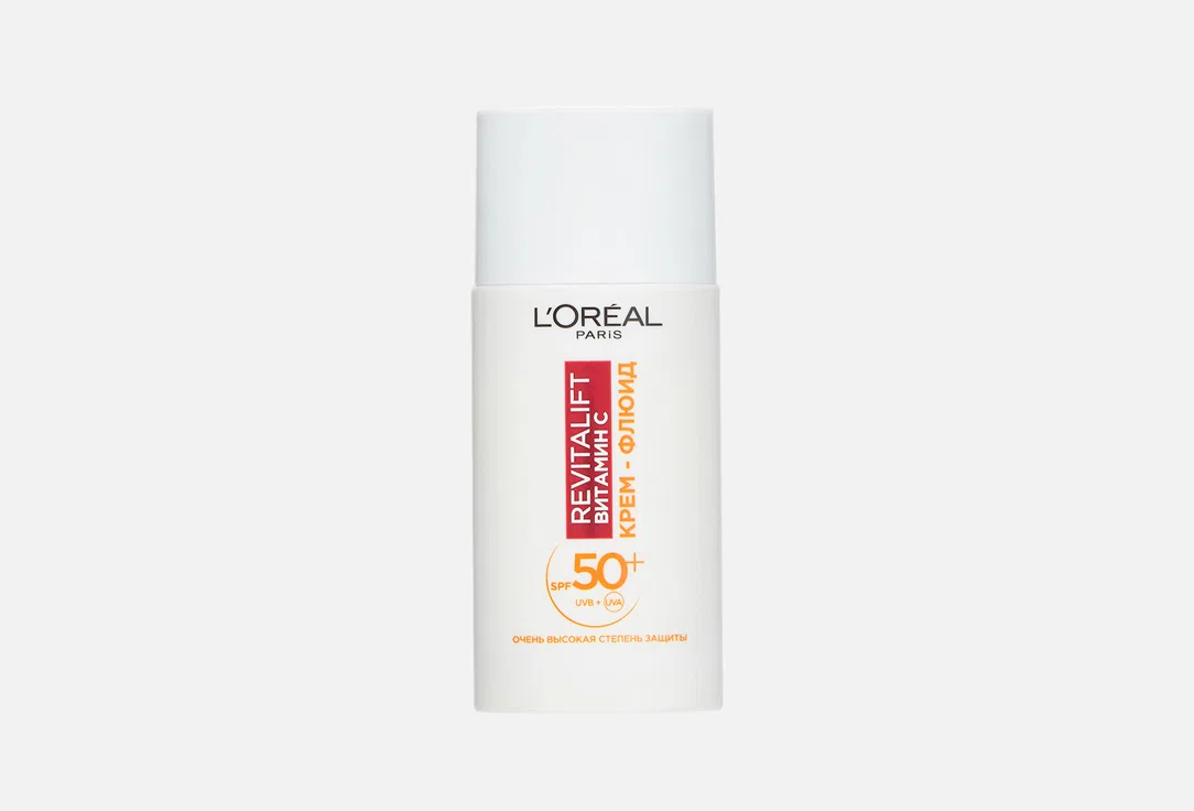 Крем-флюид для лица L'Oréal Paris Revitalift Vitamin C, SPF 50+, 50 мл