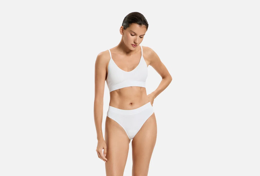 Топ женский Belle You W2080085, белый, XL/XXL