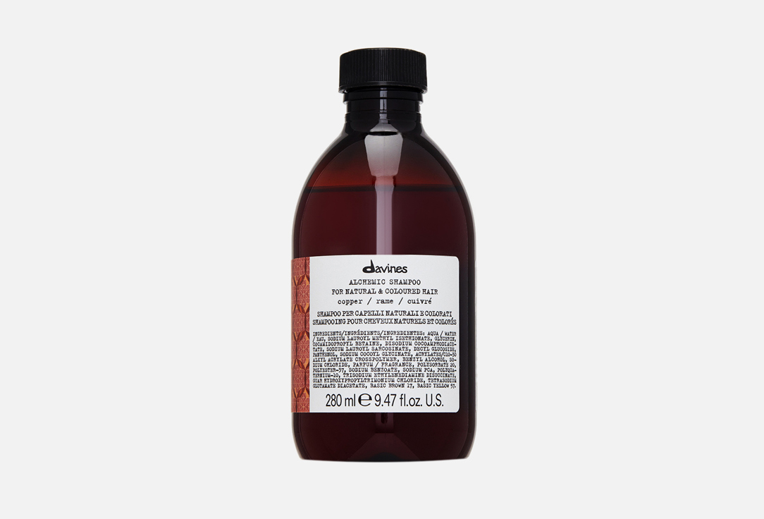Оттеночный шампунь Davines Alchemic Copper, 280 мл