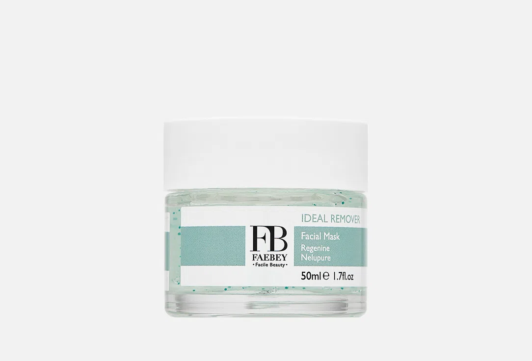 Маска для лица FAEBEY IDEAL REMOVER Facial Mask Regenine + Nelupure 50 ml