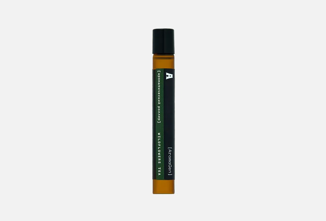 AromaGen Духи-масло Зеленый чай,бергамот,лимон,ревень и мята 10мл