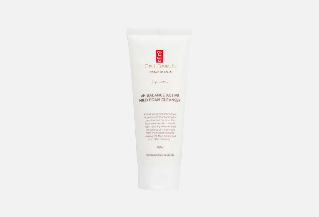 Мягкая очищающая пенка для умывания Cell Beauty, 150 мл
