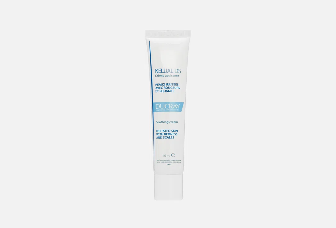 DUCRAY KELUAL DS SOOTHING CREAM Смягчающий крем для лица и бровей 40мл