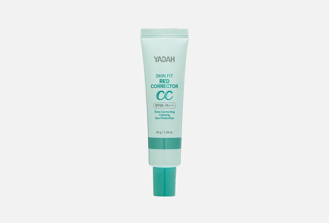 YADAH Крем для лица Skin fit Red corrector SPF50+ 30гр