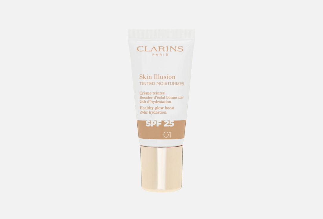 Тональный крем Clarins Skin Illusion SPF 25, оттенок 01, 40 мл