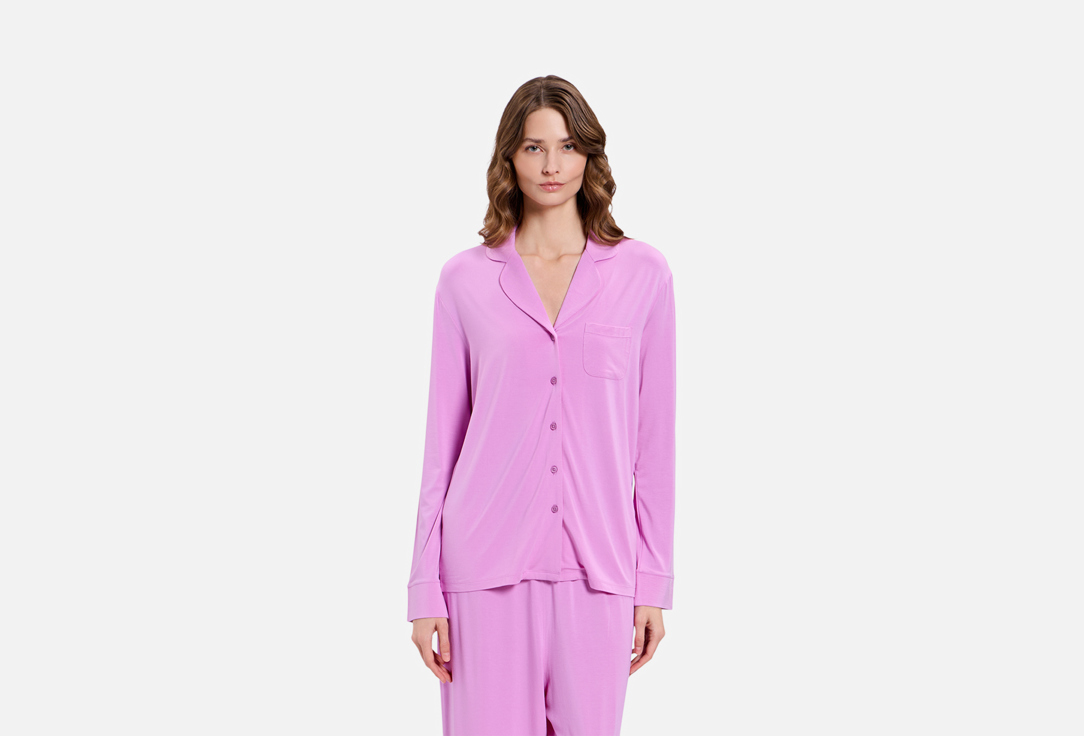 Брюки пижамные женские Belle You W5170008, лиловые, размер M