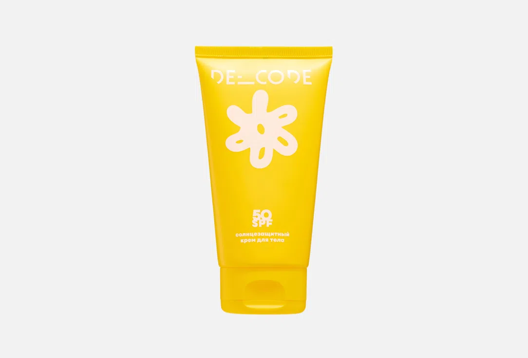Солнцезащитный крем для тела De_Code, SPF50, 150 мл