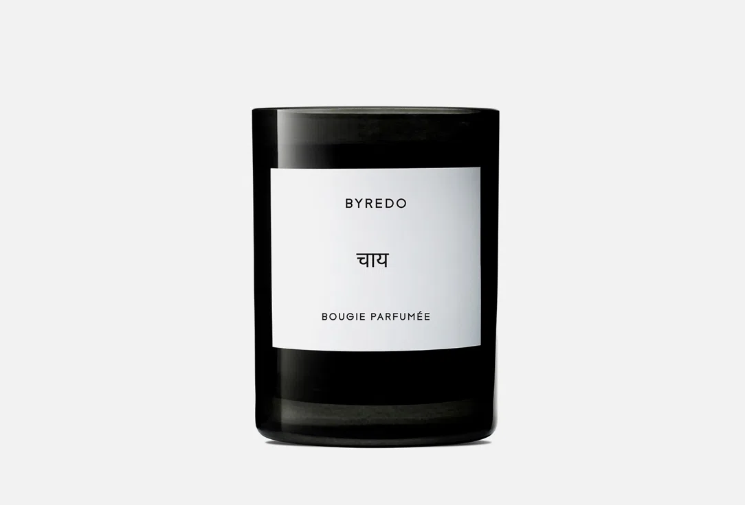 Ароматическая свеча Byredo Chai, 240 г, белая