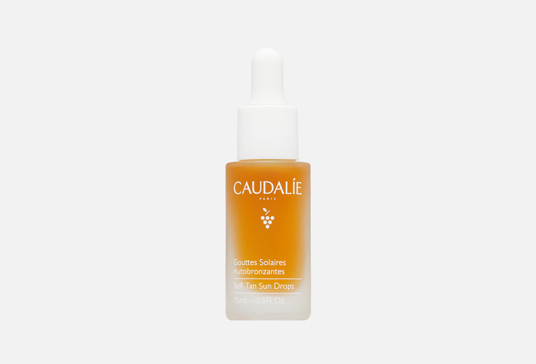 Капли-концентрат для лица Caudalie с эффектом загара, 15 мл