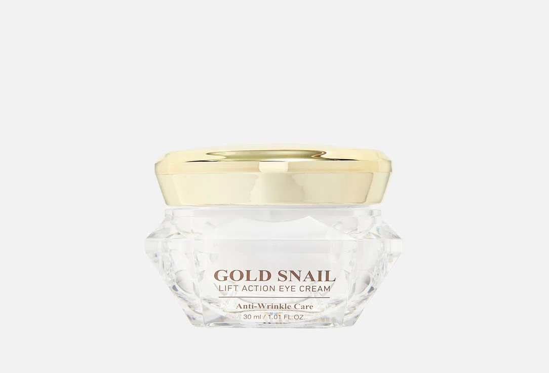 Gold snail Крем для глаз Золото Муцин улитки 30мл