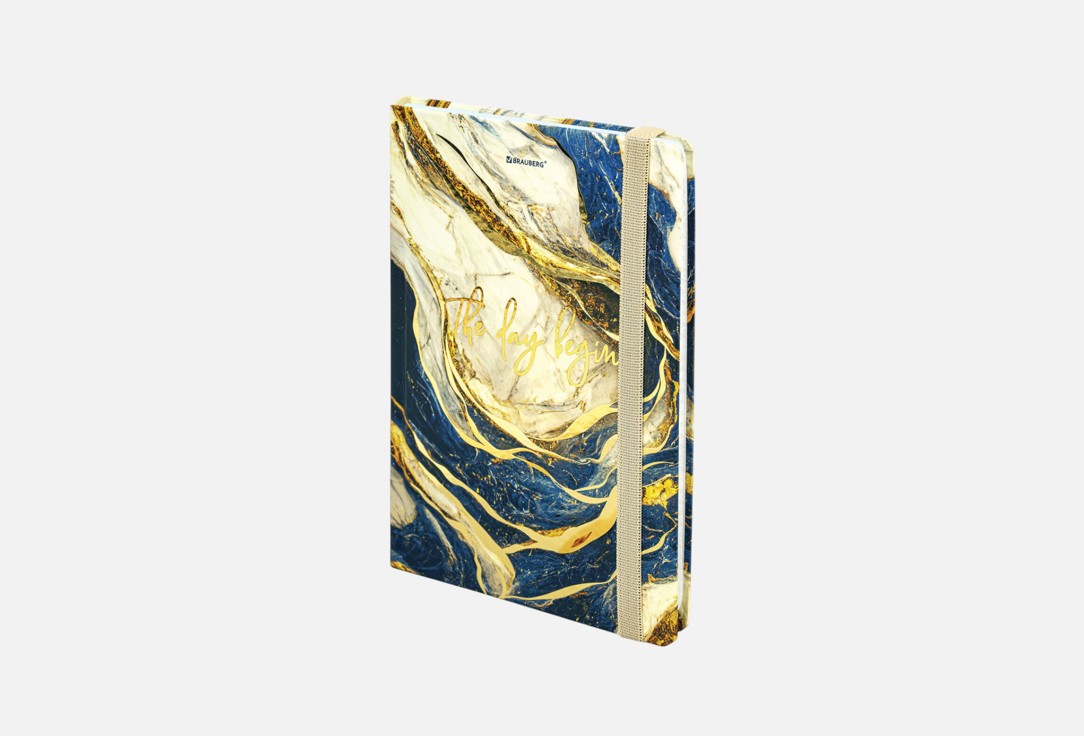 Блокнот BRAUBERG Marble, А5, 96 листов, в клетку