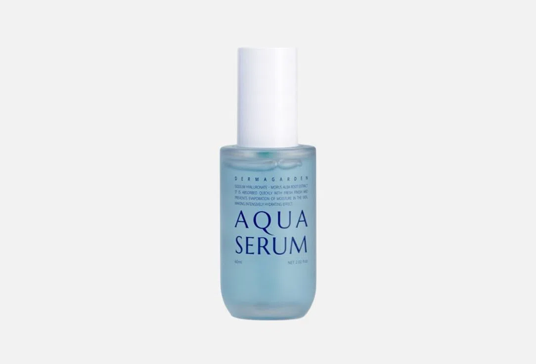 DERMAGARDEN AQUA SERUM 60 ml Сыворотка для лица увлажняющая с гиалуроном, 60 мл