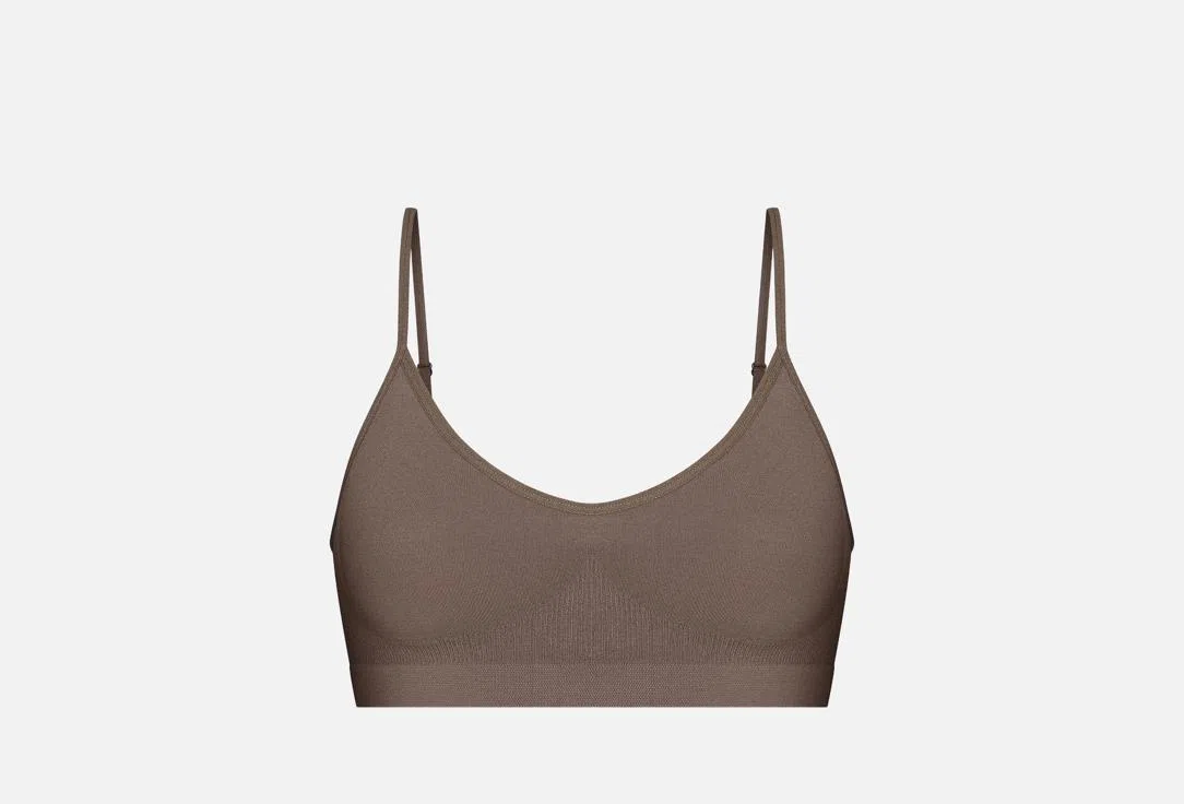 Топ женский на тонких бретелях Belle You W2080005, размер XL/XXL, какао