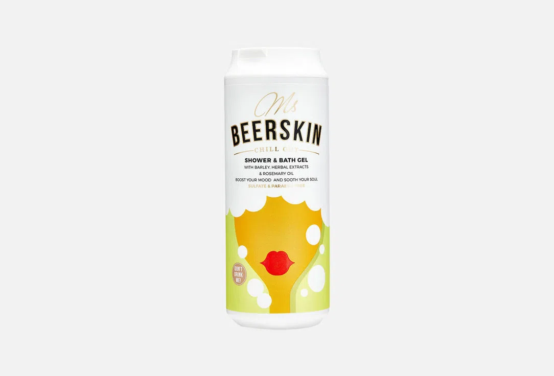 BEERSKIN Гель д/душа и ванны расслабляющий 440мл