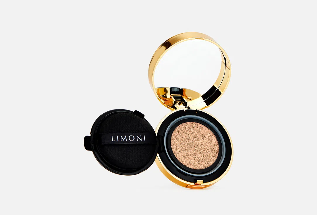 LIMONI Тональный флюид кушон All Stay Cover Cushion Galaxy 01 15гр