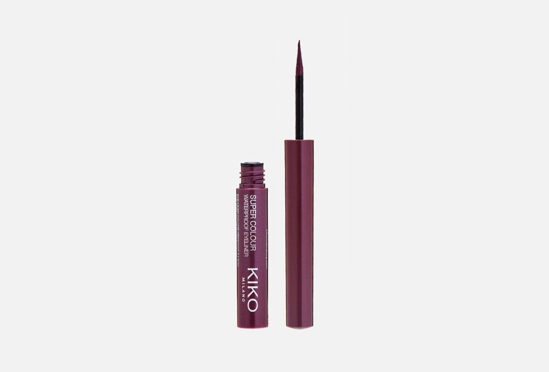 Жидкая водостойкая подводка для глаз Kiko Milano, оттенок 07 Burgundy, 1,7 мл