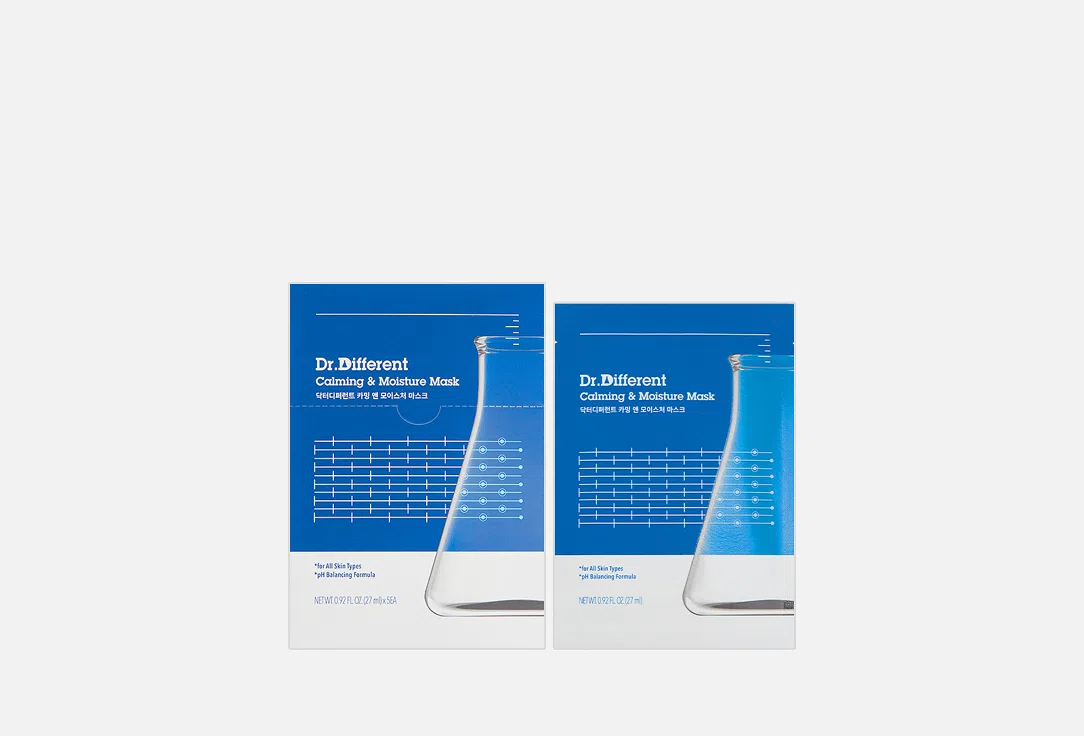 Dr.Different Маска для лица Calming&Moisture 27мл