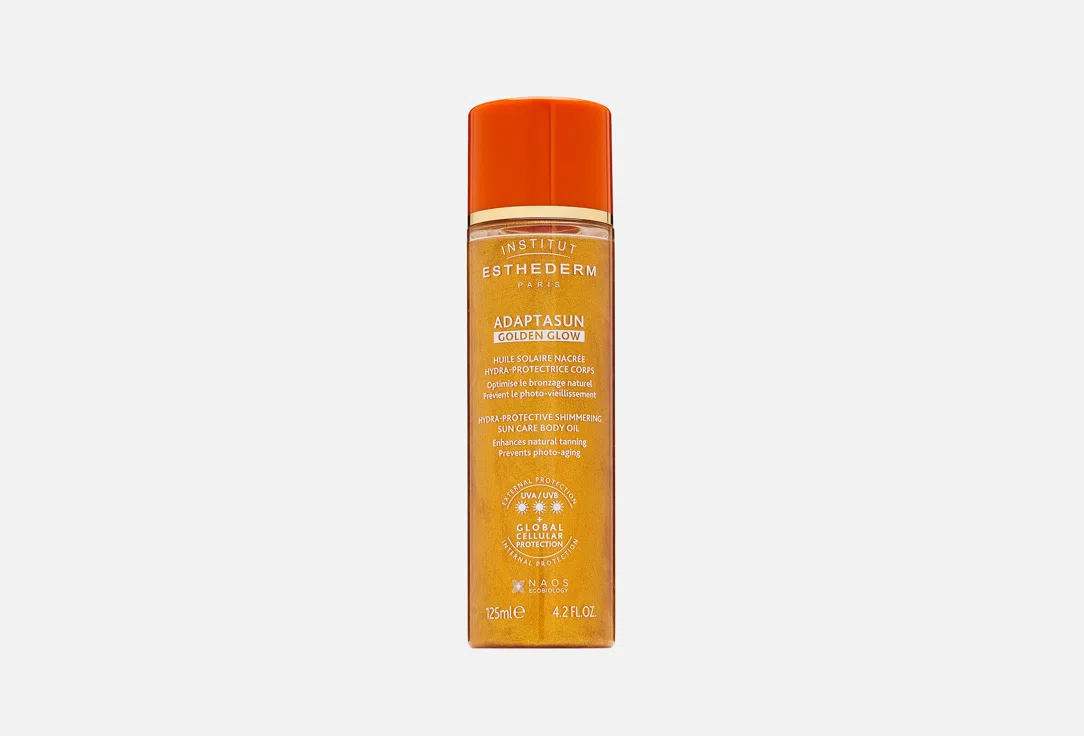 Institut Esthederm Масло для тела Adaptasun Golden glow 125мл