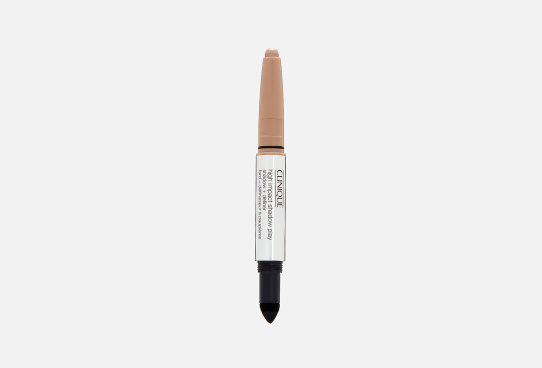 Тени для век двусторонние Clinique High Impact Shadow Play, оттенок Champagne + Caviar, 1,9 г