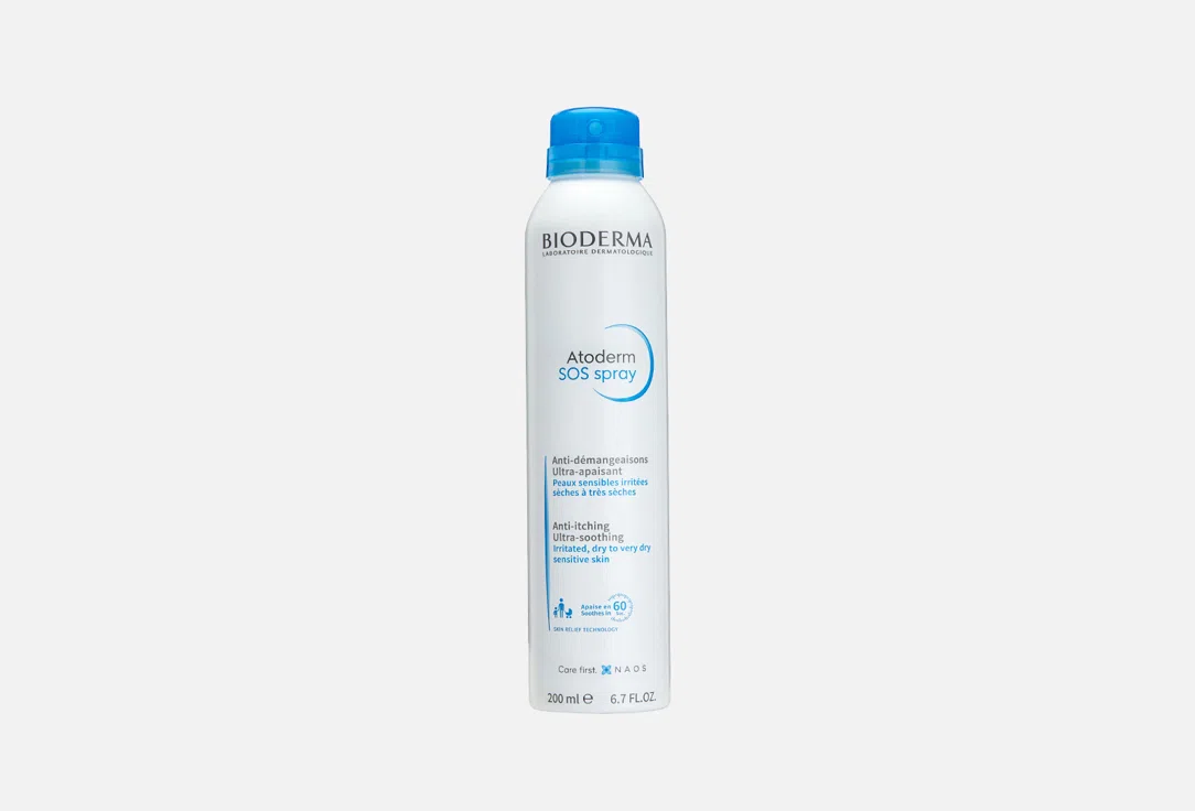 Спрей успокаивающий Bioderma Atoderm SOS, 200 мл