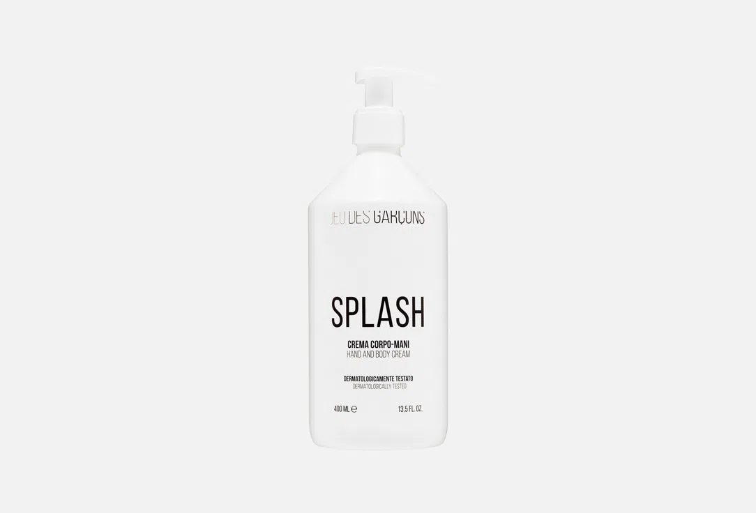 JEU DES GARCONS Крем для тела SPLASH 400мл