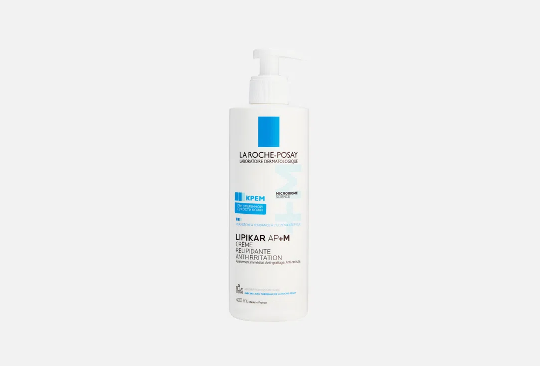 Крем для лица и тела La Roche-Posay Lipikar AP+M, 400 мл