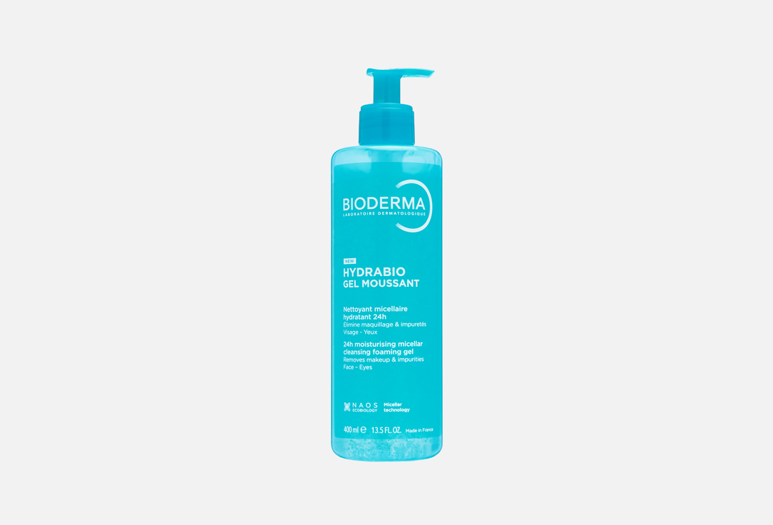 Очищающий гель для лица Bioderma Hydrabio, 400 мл