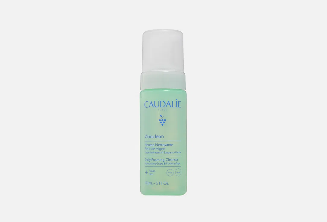 Мусс для лица очищающий Caudalie Vinoclean Instant, 150 мл