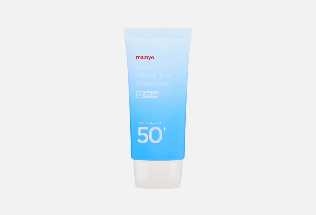 Солнцезащитный крем для лица Ma:nyo Lotus Primer-Free Sunscreen, SPF50+, 50 мл