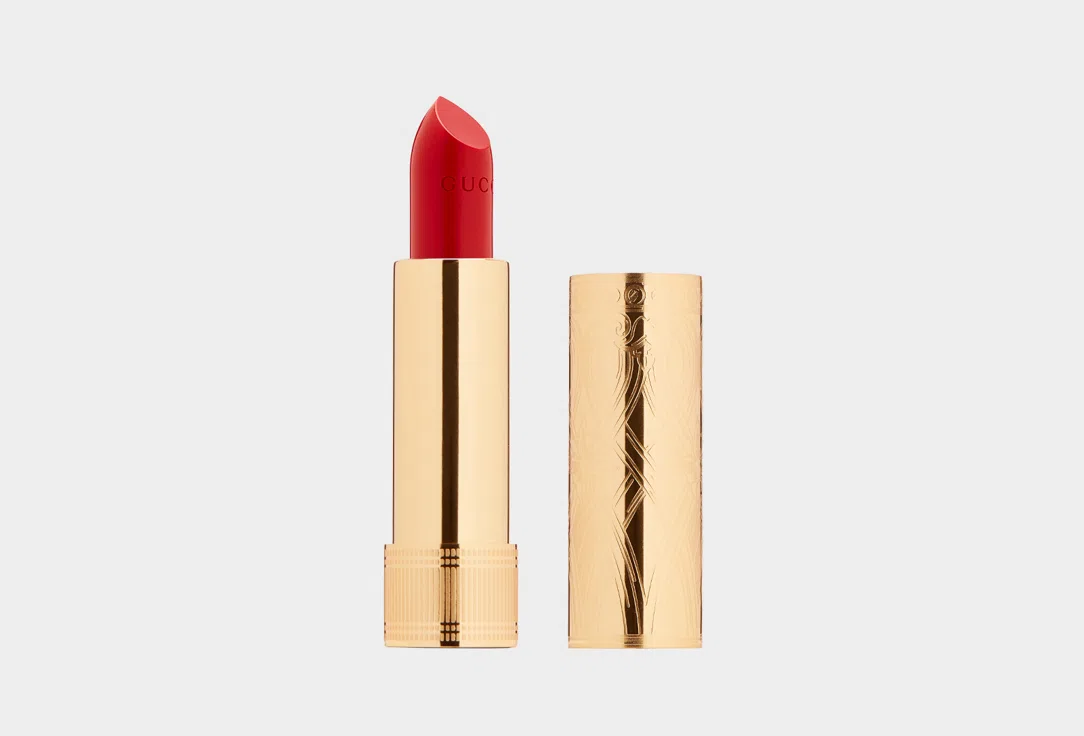 Губная помада Gucci Rouge à Lèvres Satin, оттенок 25 Goldie Red, 3,5 г