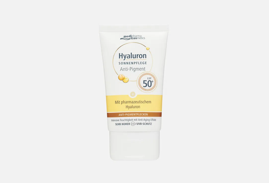 Солнцезащитный антивозрастной крем для лица Medipharma Cosmetics, SPF50, 50 мл