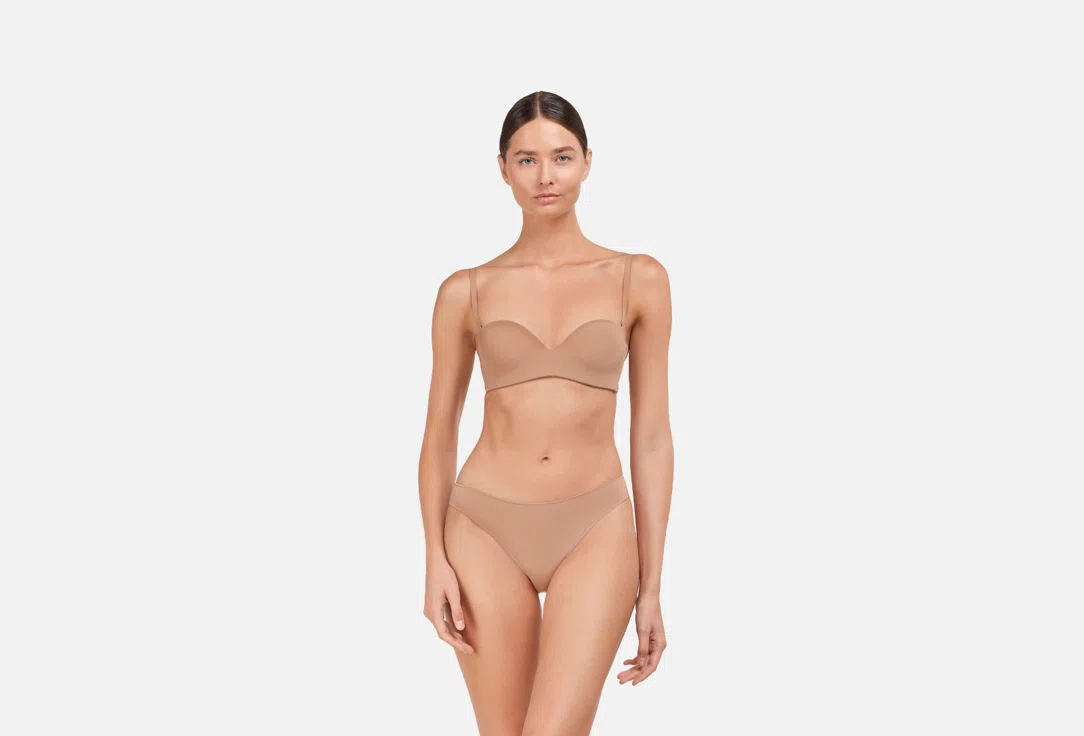 Бюстгальтер-балконет Incanto Bellevue Skin, темно-бежевый, 75B