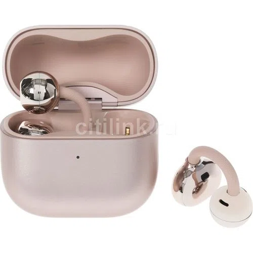 Наушники Huawei FreeClip 2 Robin-T11, Bluetooth, вкладыши, розовое золото 55038864