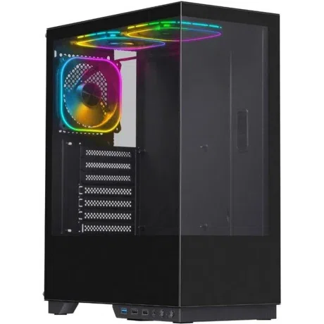 Корпус Defender HyperHub 25132 Midi-Tower, черный